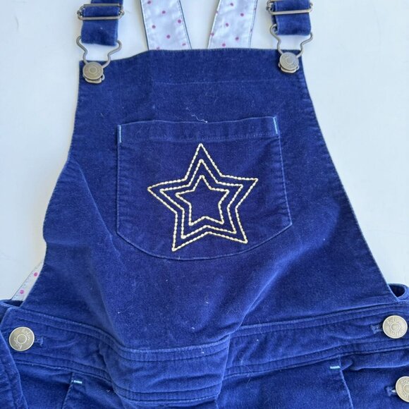 Mini Boden Blue Overalls - Picture 7 of 9